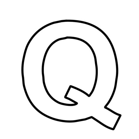 Alphabet Letter Q