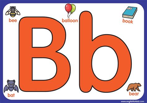 Large Alphabet Letter B