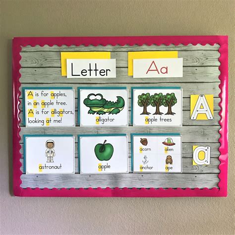 Alphabet Letters Bulletin Board