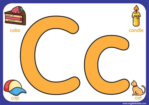 Large Alphabet Letter C