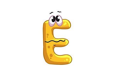 Large Alphabet Letter E