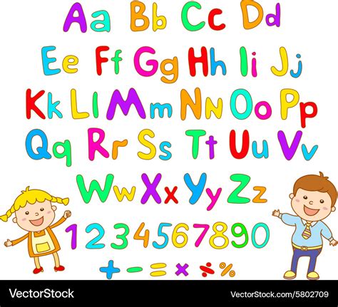 Large Alphabet Letters for Kids