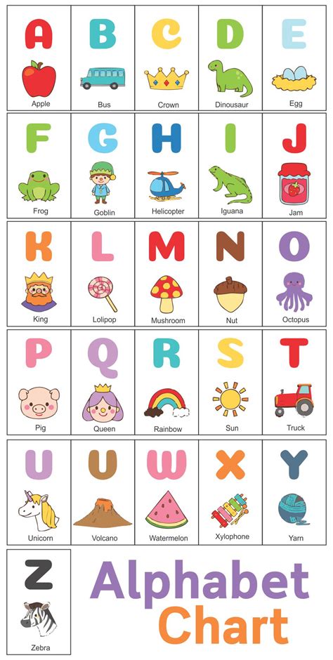 Alphabet Letters Printable for Kids Learning