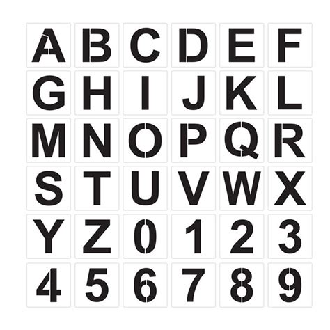 Alphabet Letters Templates