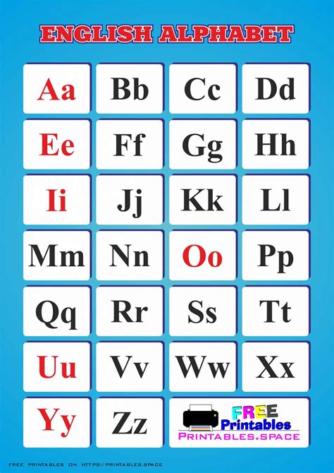 Alphabet Printable