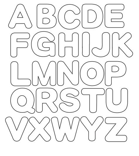 Alphabet Template