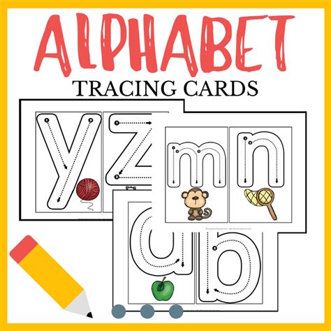 Alphabet Tracing Cards