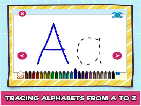 Alphabet tracing games for kids