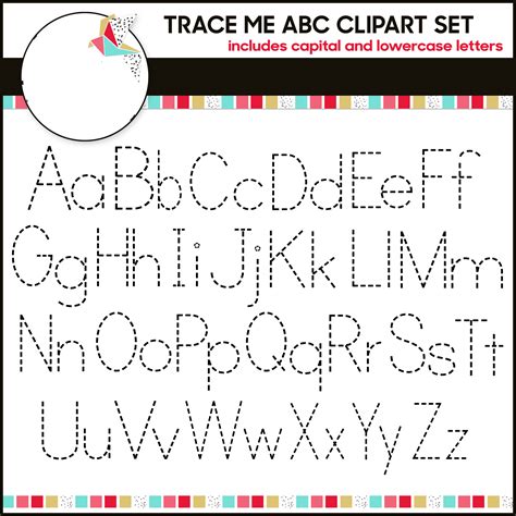 Alphabet Tracing Templates for Special Needs