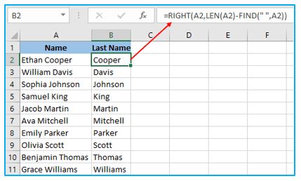 Alphabetize by Last Name in Excel Auto Sort