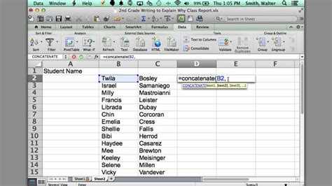 Alphabetize by Last Name in Excel Sort