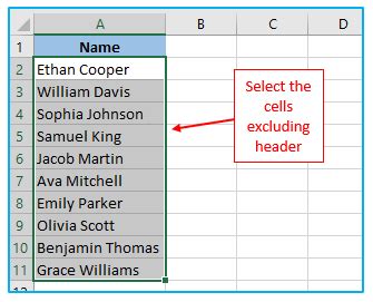 Alphabetize by Last Name in Excel Troubleshooting