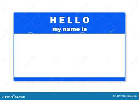 Alternatives to blank name tags