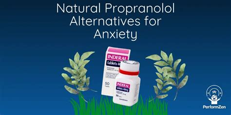 Alternatives to propranolol for anxiety relief