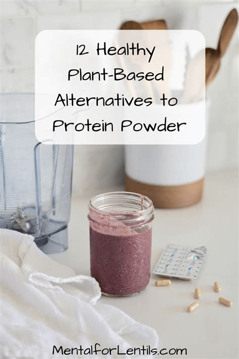 Alternatives to protein powder