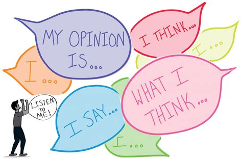 Alternatives to Saying My Opinion