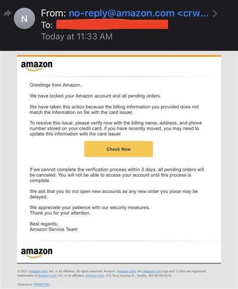 Amazon Email