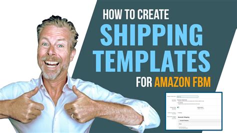 Amazon FBM Shipping Template Optimization