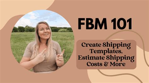 Amazon FBM Shipping Template Optimization Strategies