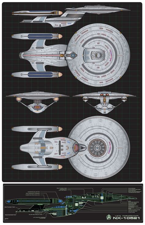 Ambassador Class Starship Design