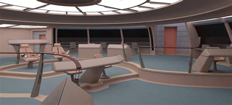 Ambassador Class Starship Interior