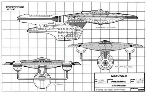 Ambassador Class Starship Schematic