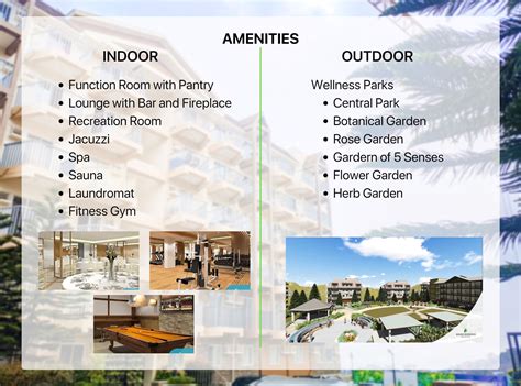 Amenities and Facilities