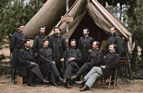 A depiction of the American Civil War