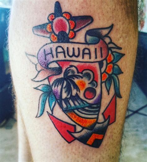 American Traditional Tattoos in Oahu