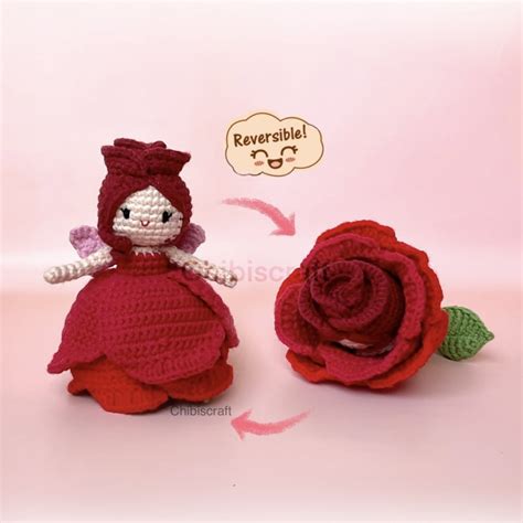 Amigurumi Rose