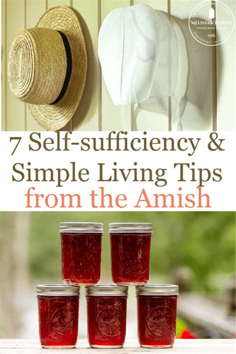 Amish self-sufficiency