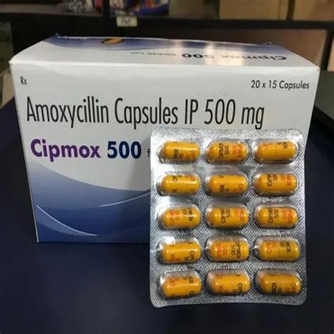 Amoxicillin capsules