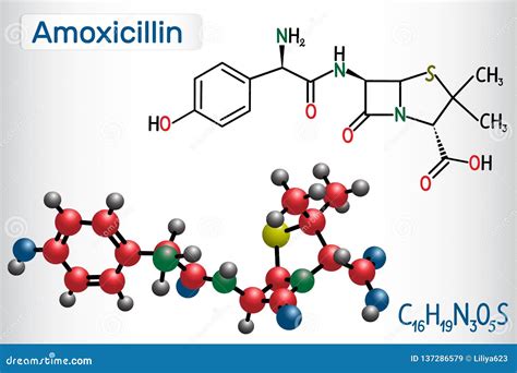 Amoxicillin structure