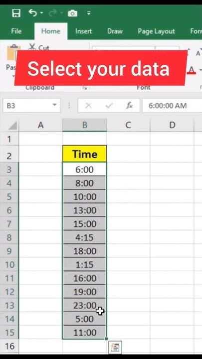 AM/PM Format in Excel