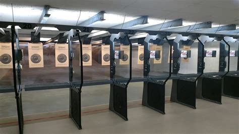 Man analyzing his misses at the Fort Wayne Gun Range