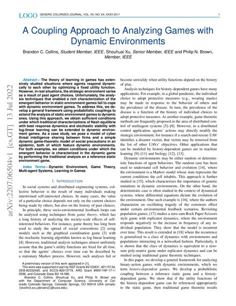 Analyzing Game Environment