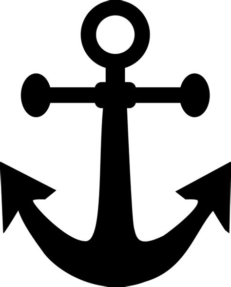 Anchor symbol on a Navy uniform