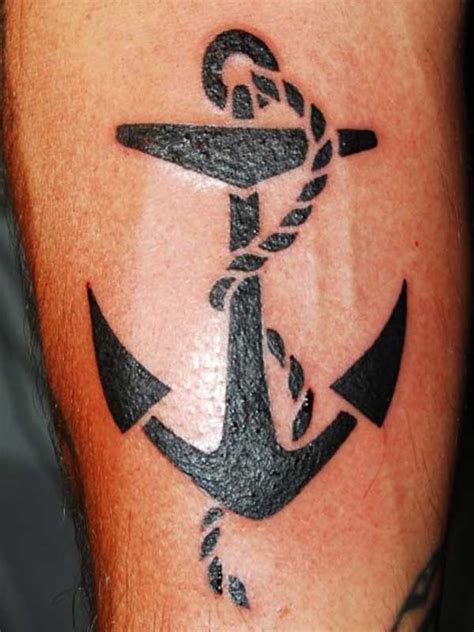 Anchor tattoo creativity