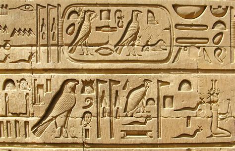 Ancient Egyptian Hieroglyphics