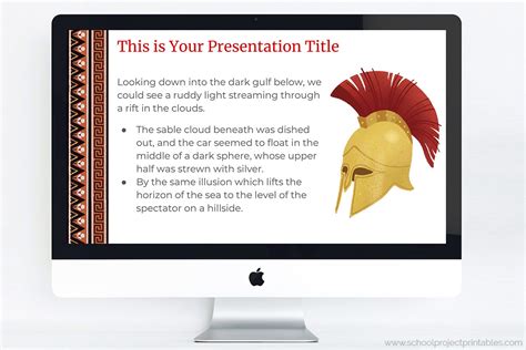 Ancient Greece Template for Google Slides