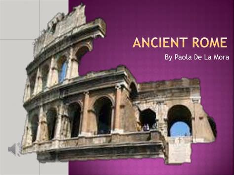 Ancient Rome Slides Template Designs