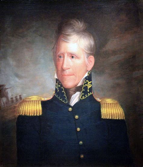 Andrew Jackson in Military Uniform