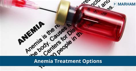 Description of Anemia Treatment