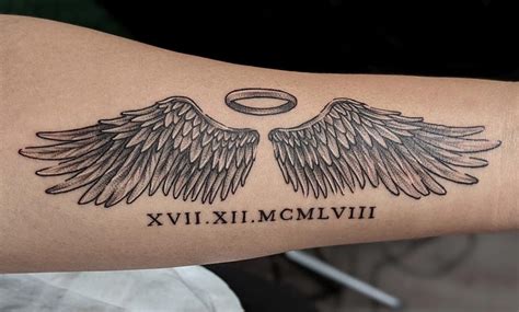 Angel Wing Tattoo Design