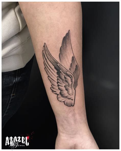 Description of Angel Wing Tattoos Symbolism