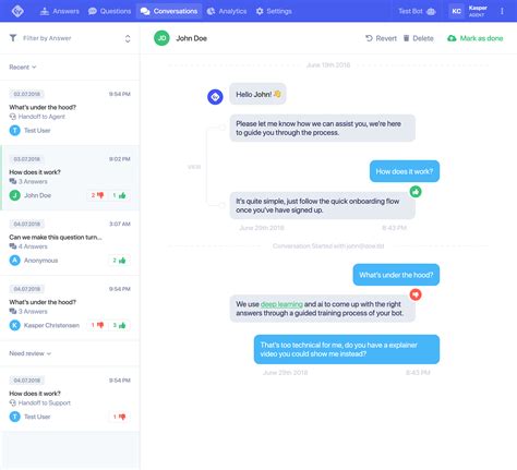 Custom Angular Chatbot UI Template