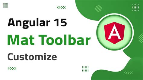 Angular Material Design Toolbar