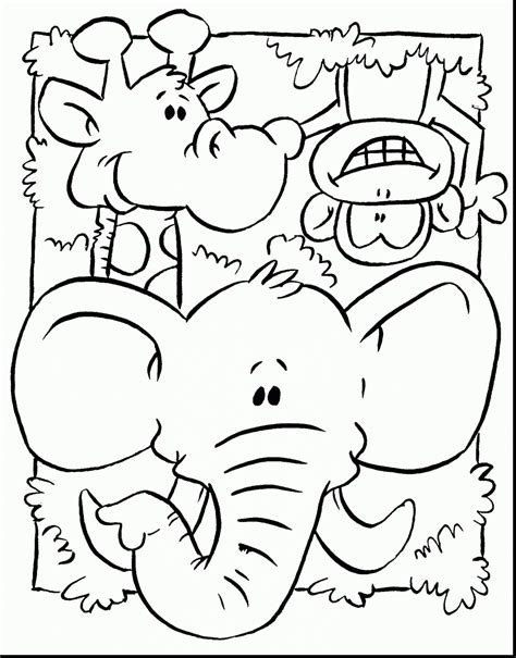 Animal coloring page with intricate details and shapes