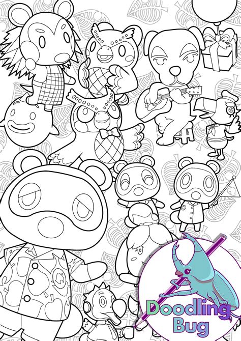 Animal Crossing printable fun for kids and adults