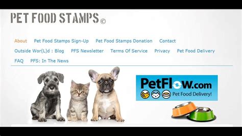 Animal food stamps